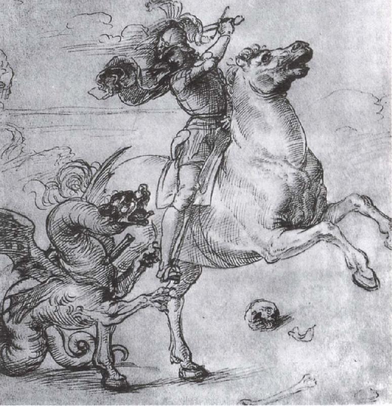 RAFFAELLO Sanzio Kill dragon and Georgian oil painting image